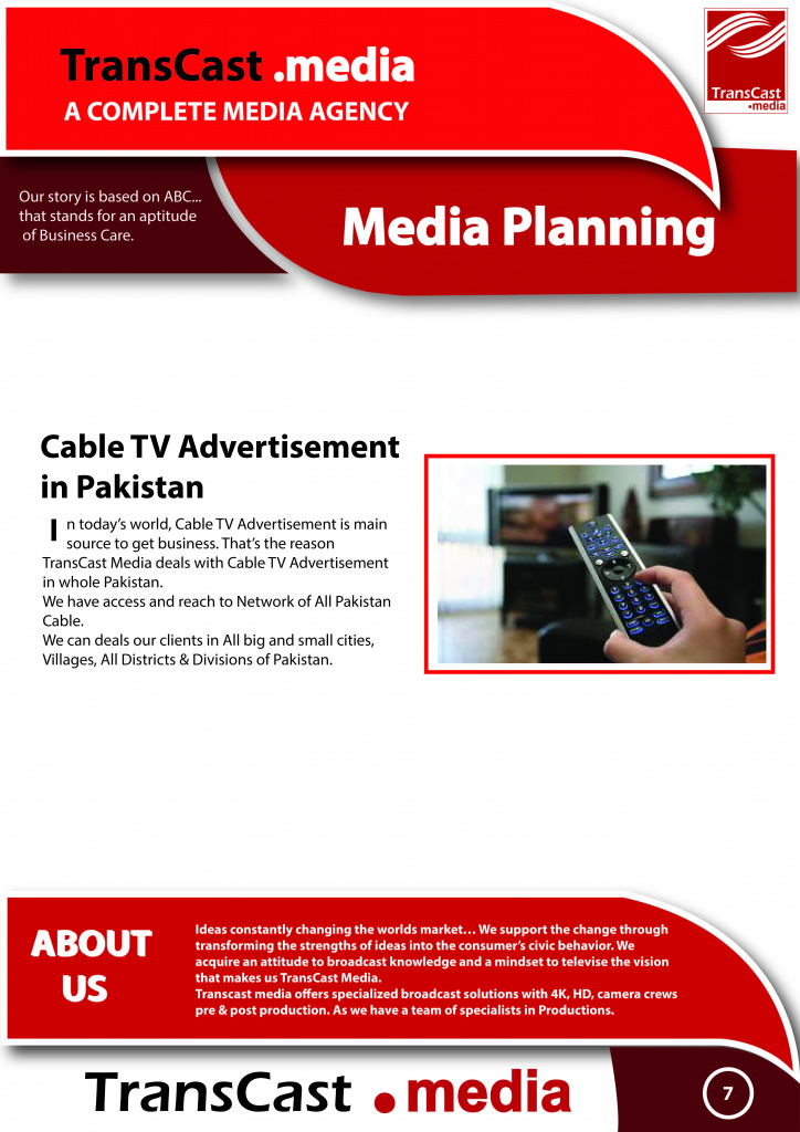 Cable TV Advertising